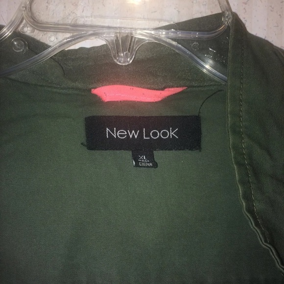olive green jacket - Picture 2 of 2